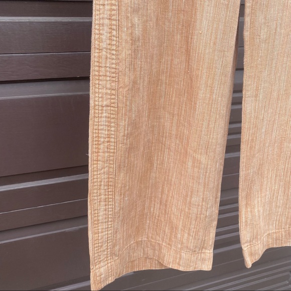 Cabo Tan Linen Wide Leg Pant 6 - Picture 16 of 16